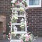 2 Pcs Artificial Flowers Garland for 0utdoors Faux Gardenia Garland